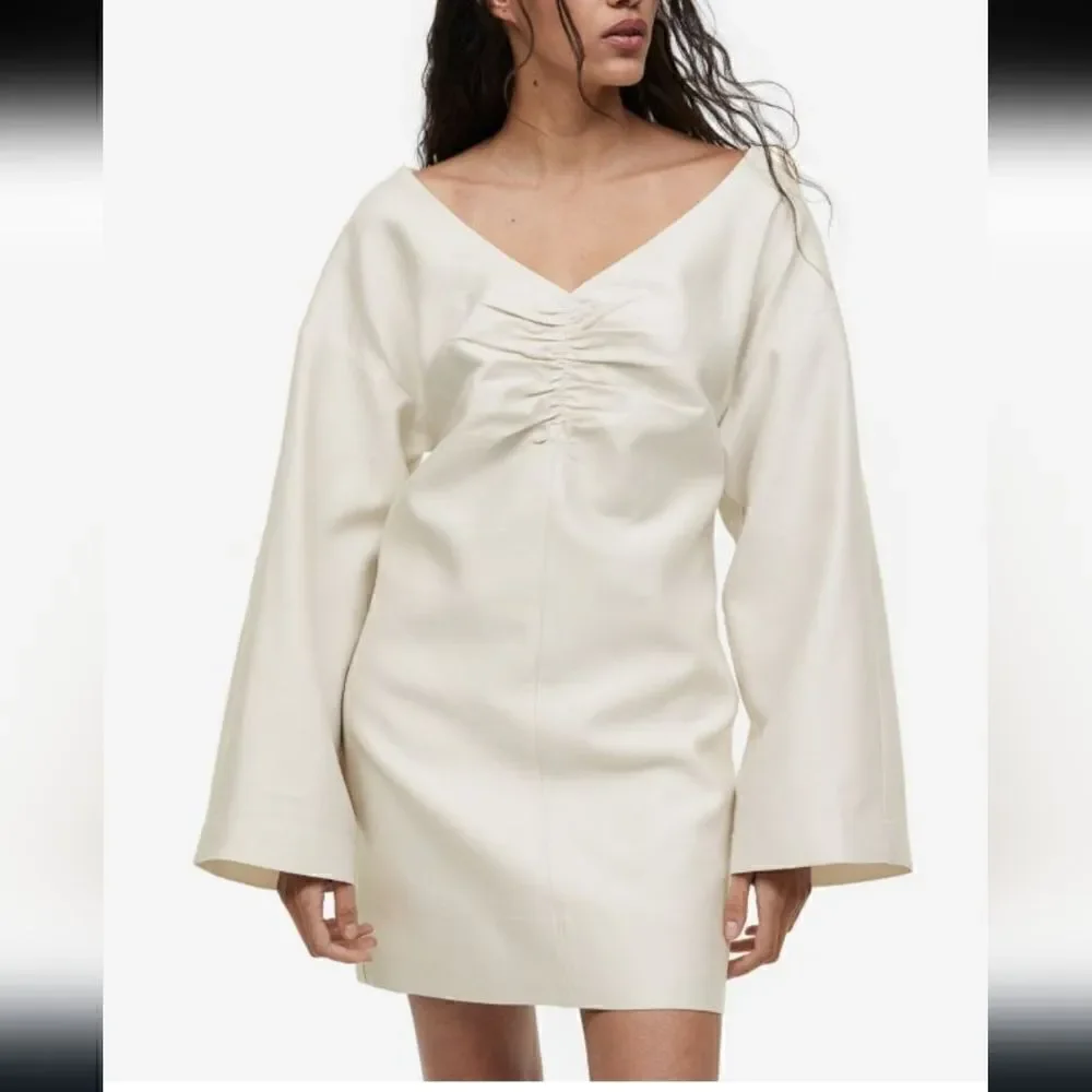 H&M silk-blend Twill dress, xs